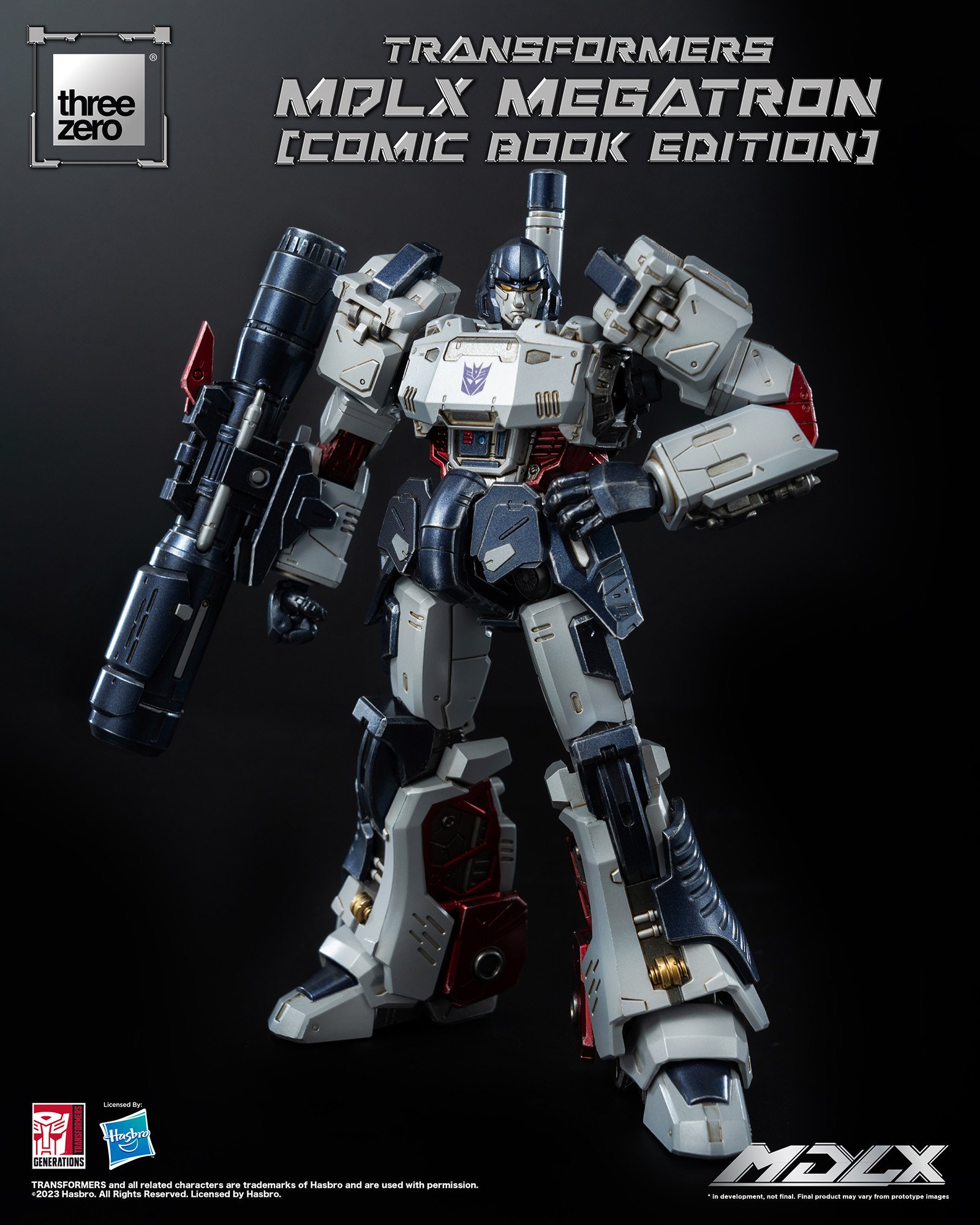 MDLX メガトロン（コミックブック版） — THREEZERO BLOG JP
